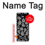 Samsung Galaxy Flip 5G Hard Case Cute Ghost Pattern with custom name