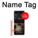 Samsung Galaxy Flip 5G Hard Case  with custom name