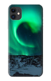 iPhone 11 Hard Case Aurora Northern Light