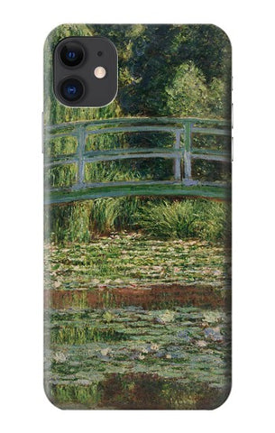 iPhone 11 Hard Case Claude Monet Footbridge and Water Lily Pool