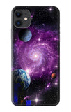 iPhone 11 Hard Case Galaxy Outer Space Planet