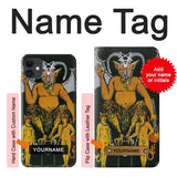 iPhone 11 Hard Case Tarot Card The Devil with custom name