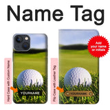 iPhone 13 Hard Case Golf with custom name