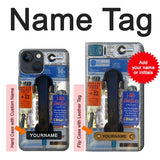 iPhone 13 Hard Case Payphone with custom name