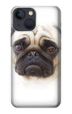 iPhone 13 Hard Case Pug Dog