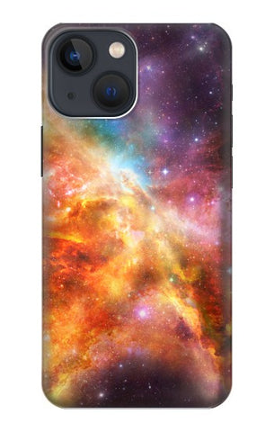 iPhone 13 Hard Case Nebula Rainbow Space