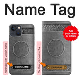 iPhone 13 Hard Case Thor Hammer with custom name
