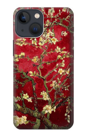 iPhone 13 Hard Case Red Blossoming Almond Tree Van Gogh