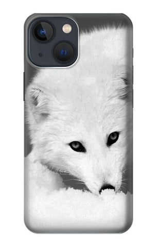 iPhone 13 Hard Case White Arctic Fox