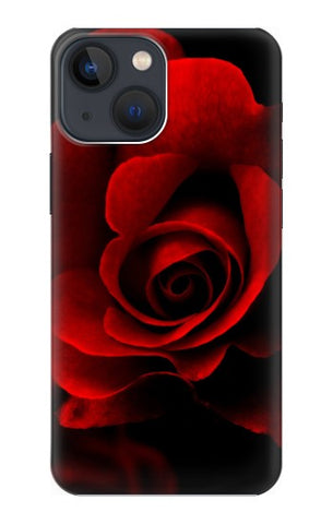 iPhone 13 Hard Case Red Rose