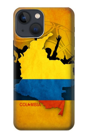 iPhone 13 Hard Case Colombia Football Flag