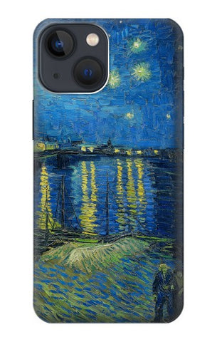iPhone 13 Hard Case Van Gogh Starry Night Over Rhone