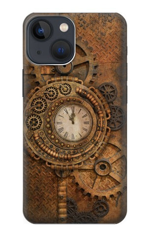 iPhone 13 Hard Case Clock Gear Streampunk