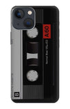iPhone 13 Hard Case Vintage Cassette Tape