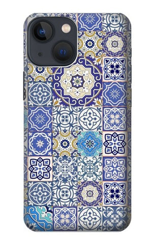 iPhone 13 Hard Case Moroccan Mosaic Pattern