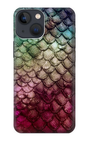 iPhone 13 Hard Case Mermaid Fish Scale