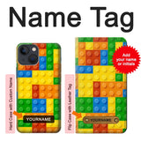 iPhone 13 Hard Case Brick Toy with custom name