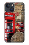iPhone 13 Hard Case Vintage London British