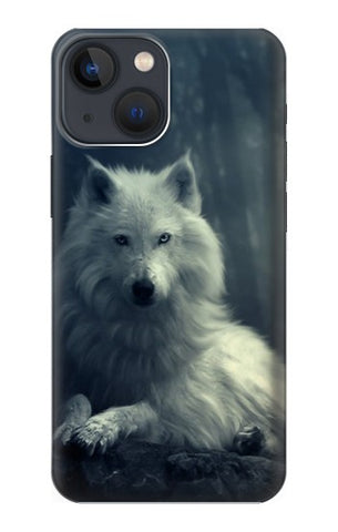 Apple iPhone 14 Hard Case White Wolf