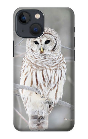 Apple iPhone 14 Hard Case Snowy Owl White Owl