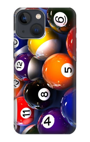 Apple iPhone 14 Hard Case Billiard Pool Ball