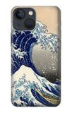 Apple iPhone 14 Hard Case Katsushika Hokusai The Great Wave off Kanagawa