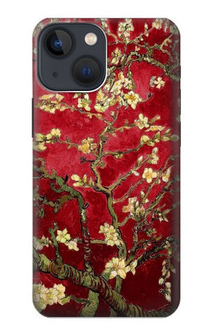 Apple iPhone 14 Hard Case Red Blossoming Almond Tree Van Gogh