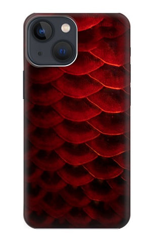 Apple iPhone 14 Hard Case Red Arowana Fish Scale