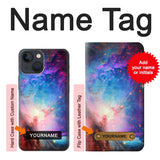 Apple iPhone 14 Hard Case Orion Nebula M42 with custom name