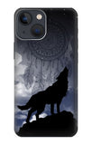 Apple iPhone 14 Hard Case Dream Catcher Wolf Howling