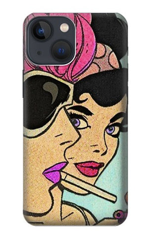 Apple iPhone 14 Hard Case Girls Pop Art