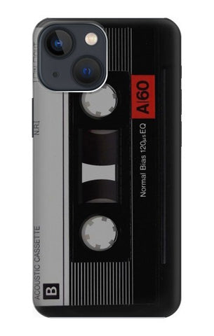 Apple iPhone 14 Hard Case Vintage Cassette Tape
