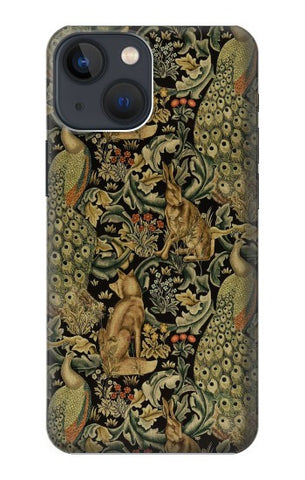 Apple iPhone 14 Hard Case William Morris Forest Velvet