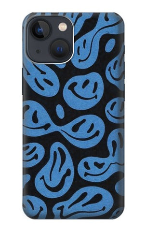 Apple iPhone 14 Hard Case Cute Ghost Pattern