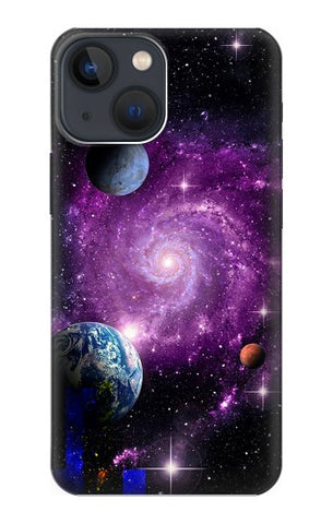 Apple iPhone 14 Hard Case Galaxy Outer Space Planet