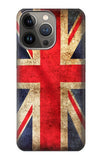 Apple iPhone 14 Pro Max Hard Case British UK Vintage Flag