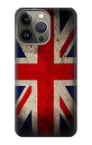 Apple iPhone 14 Pro Max Hard Case Vintage British Flag