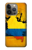 Apple iPhone 14 Pro Max Hard Case Colombia Football Flag