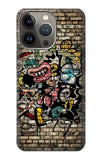 Apple iPhone 14 Pro Max Hard Case Graffiti Wall