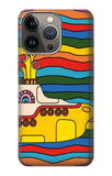 Apple iPhone 14 Pro Max Hard Case Hippie Yellow Submarine