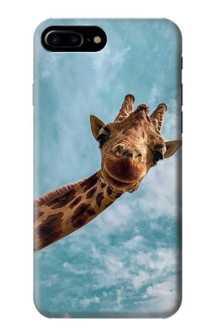 iPhone 7 Plus, 8 Plus Hard Case Cute Smile Giraffe