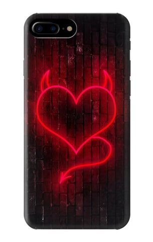 iPhone 7 Plus, 8 Plus Hard Case Devil Heart