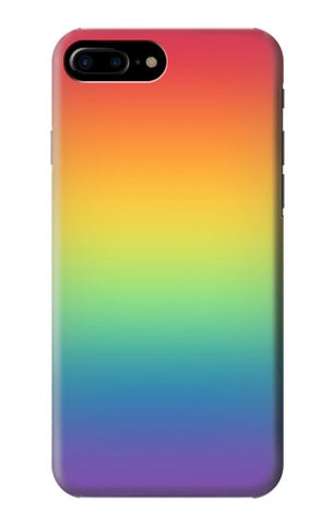 iPhone 7 Plus, 8 Plus Hard Case LGBT Gradient Pride Flag