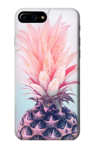 iPhone 7 Plus, 8 Plus Hard Case Pink Pineapple