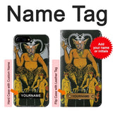 iPhone 7 Plus, 8 Plus Hard Case Tarot Card The Devil with custom name