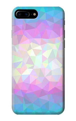 iPhone 7 Plus, 8 Plus Hard Case Trans Flag Polygon