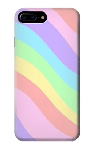 iPhone 7 Plus, 8 Plus Hard Case Pastel Unicorn Summer Wave