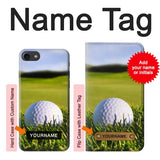 iPhone 7, 8, SE (2020), SE2 Hard Case Golf with custom name