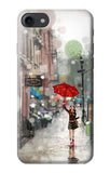 iPhone 7, 8, SE (2020), SE2 Hard Case Girl in The Rain