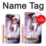 iPhone 7, 8, SE (2020), SE2 Hard Case Fantasy Angel with custom name